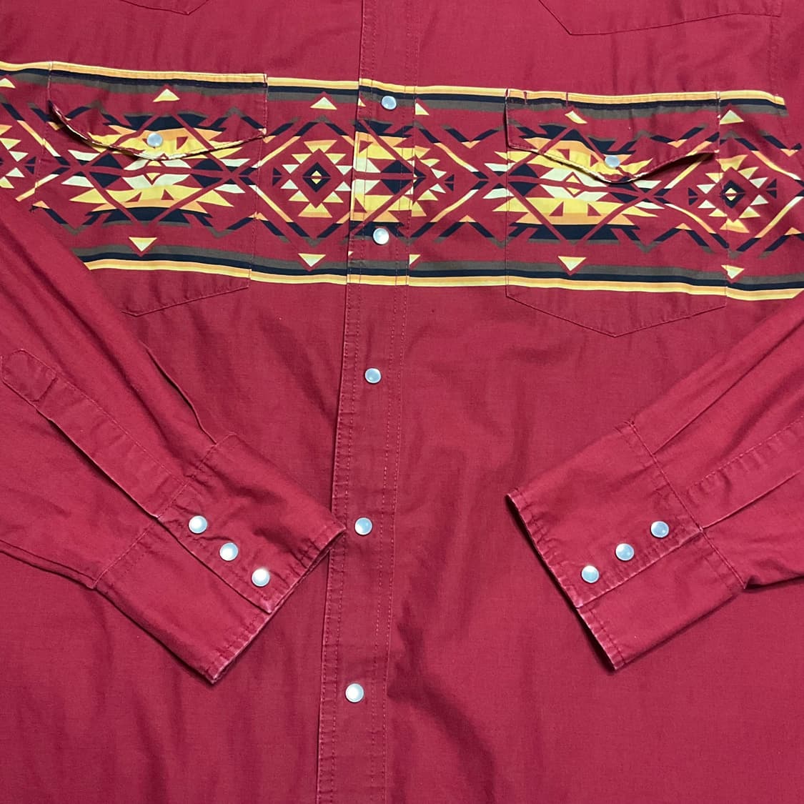 빈티지 나바호 패턴셔츠 XL 상품이미지3
