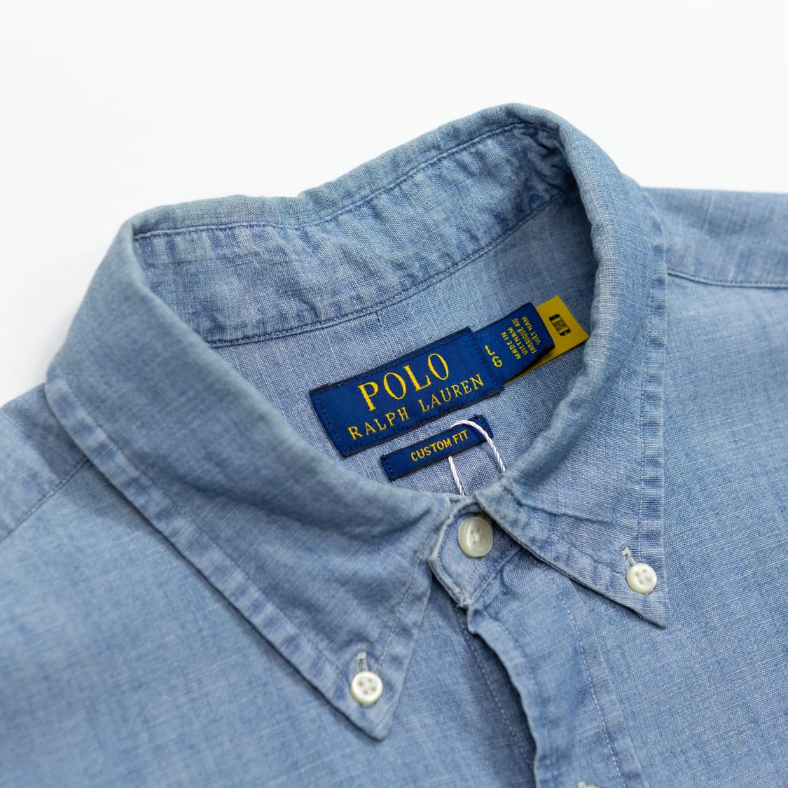 폴로 랄프로렌 커스텀핏 샴브레이 셔츠 상품이미지7