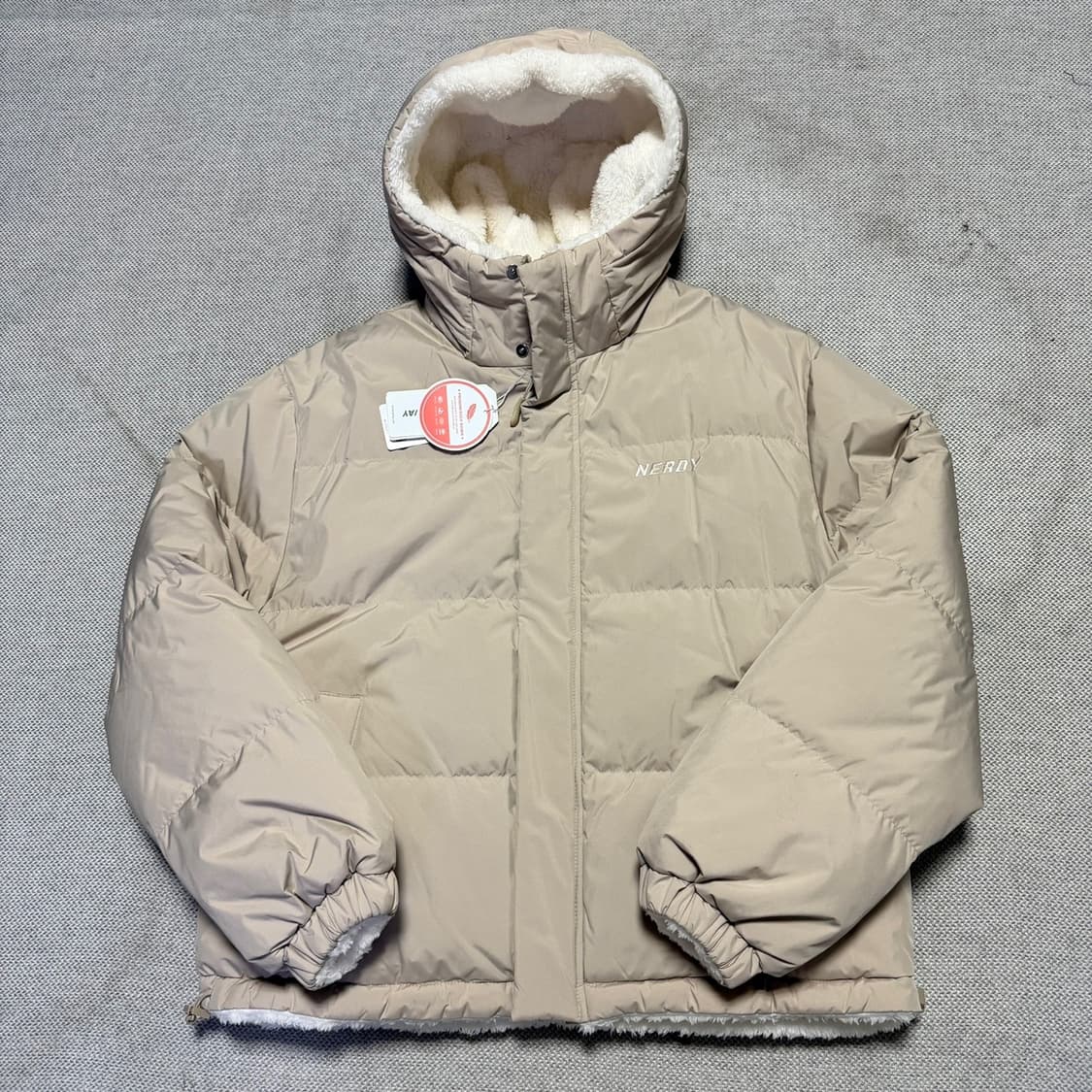 널디 NERDY 리버시블 플리스 패딩 상품이미지1