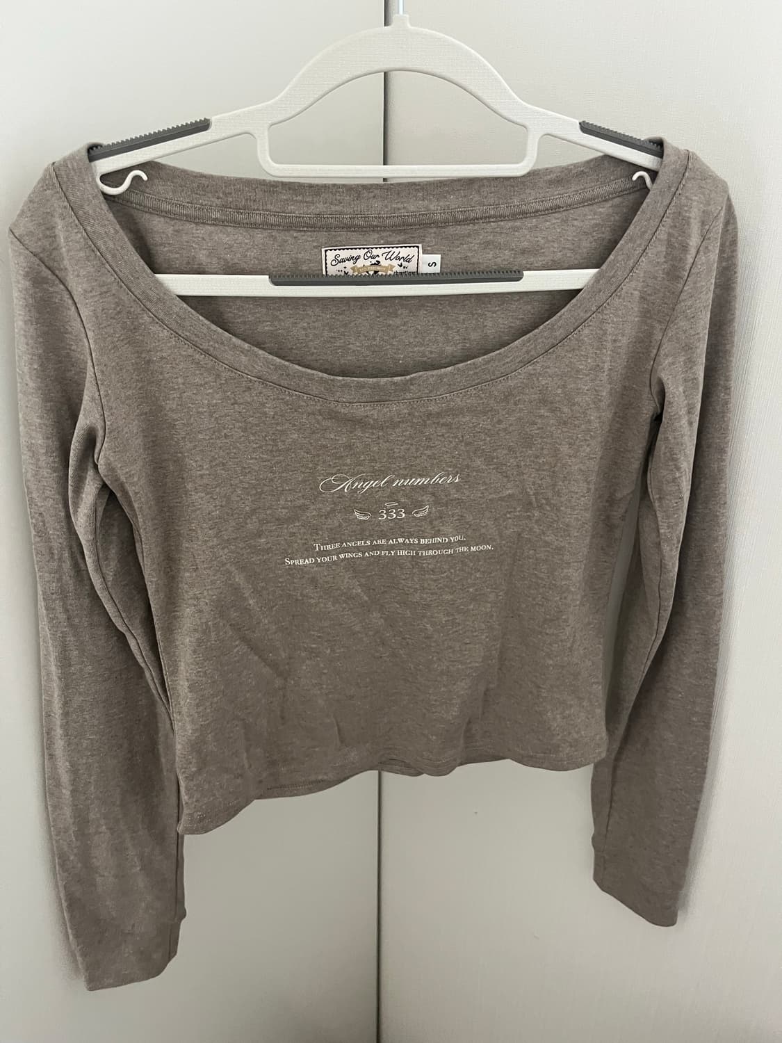 쓰리타임즈 333 엔젤 티 angel tee 상품이미지1