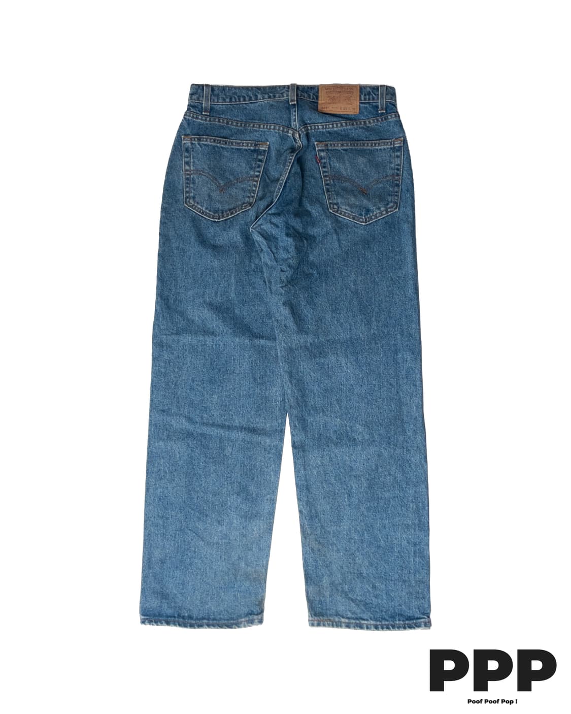 90's 미제 리바이스 565 루즈 핏 와이드 레그 33x30 상품이미지10