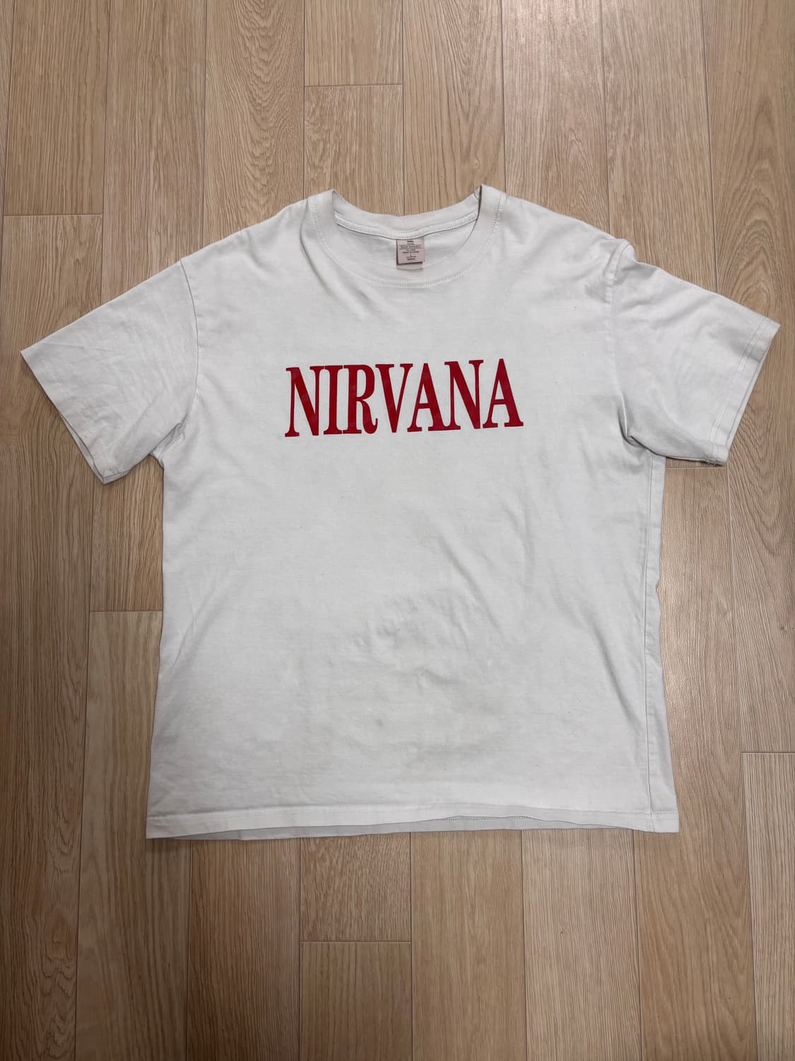 Nirvana 프린팅 반팔티 상품이미지1