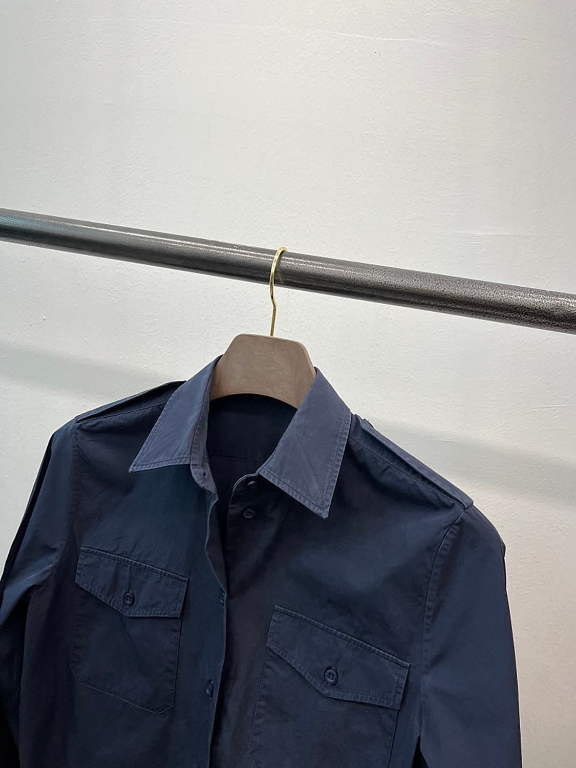 여) 프라다 견장 셔츠  상품이미지2