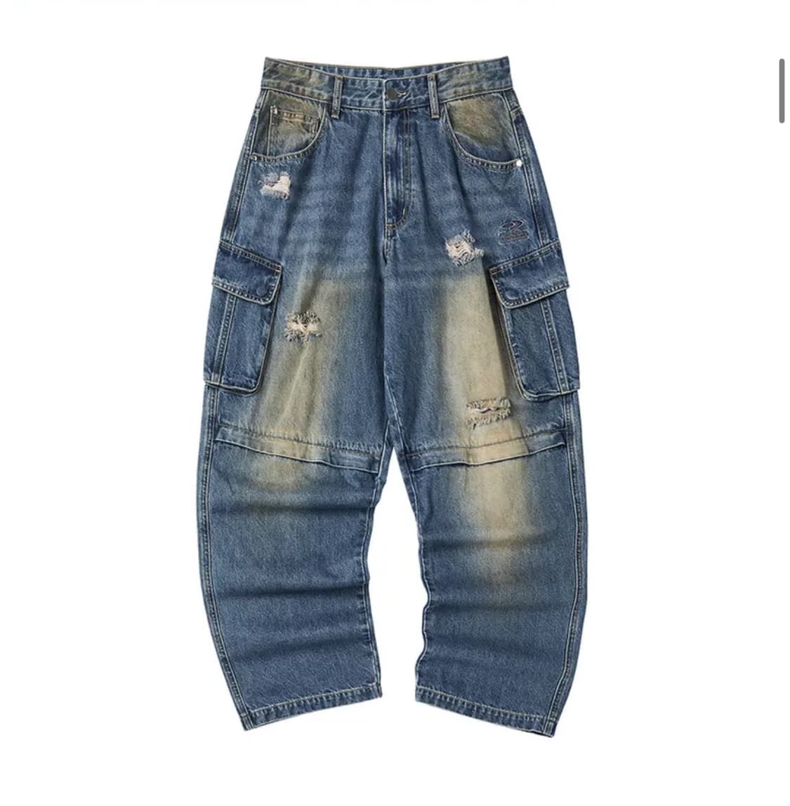 트래블 카고 데님 팬츠 상품이미지6