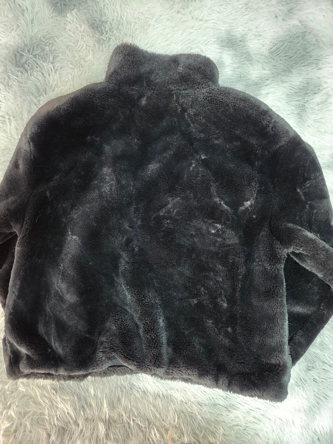 나이키 빅 스우시 블랙 퍼 자켓 xl 상품이미지2