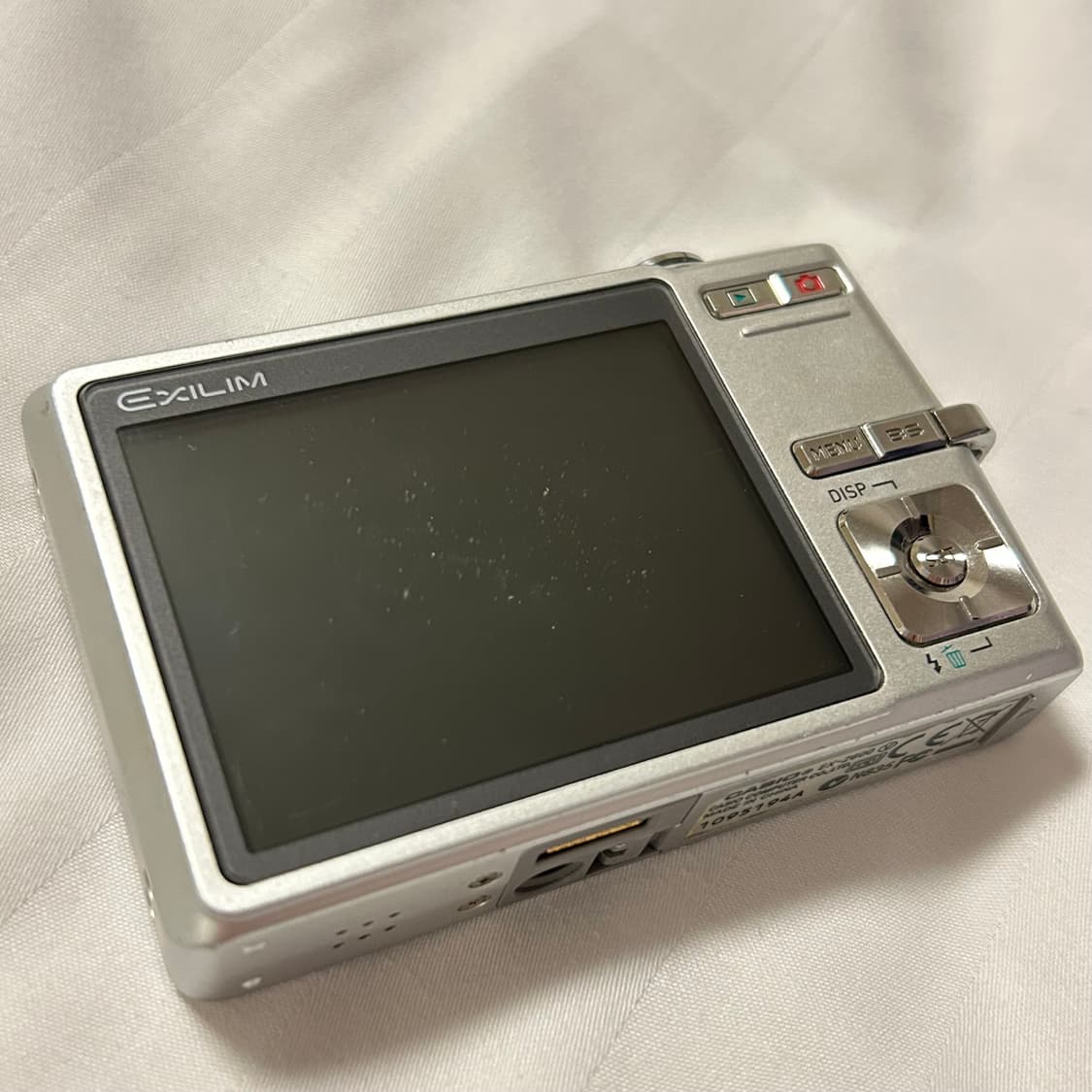 [작례O] 카시오 엑슬림 EX-Z600 CASIO EXILIM 실버 상품이미지3