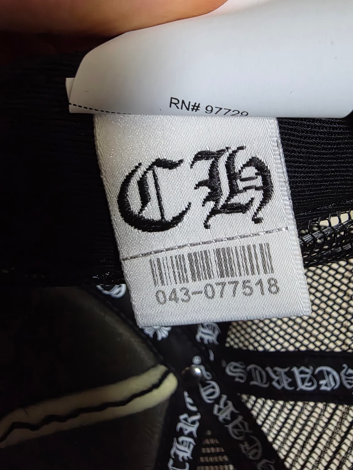 크롬하츠 파리 트러커햇 상품이미지4