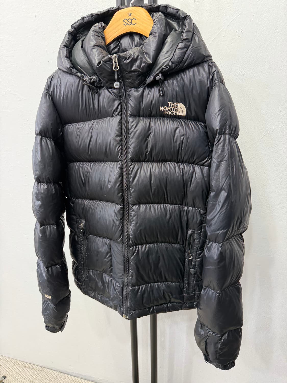 정품) 노스페이스 800필 블랙 패딩 95 상품이미지3