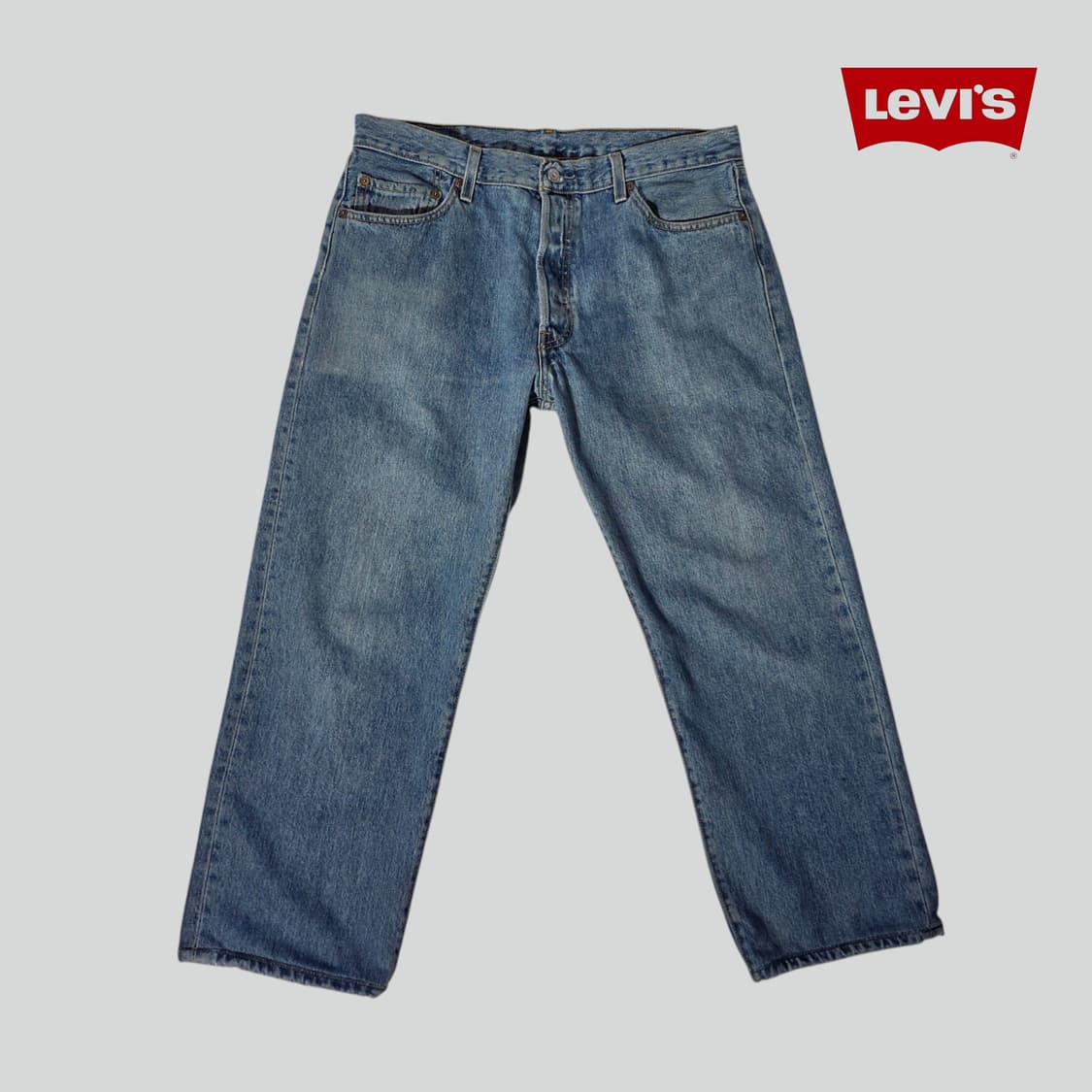 [W36L32]00s 리바이스 LEVIS 501 데님팬츠 상품이미지1