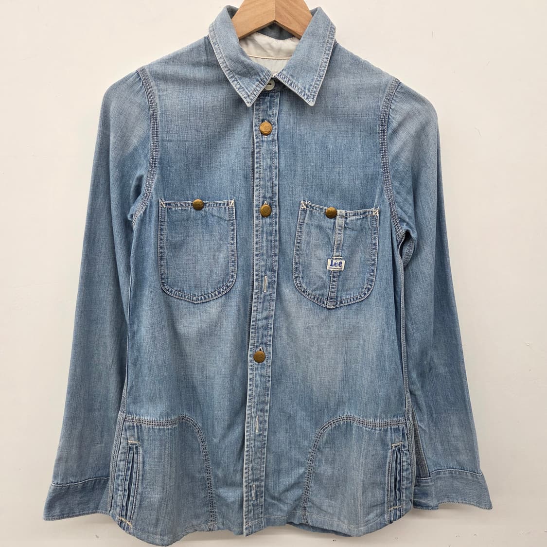 Lee 데님 셔츠 자켓 빈티지 스타일 여s 상품이미지2