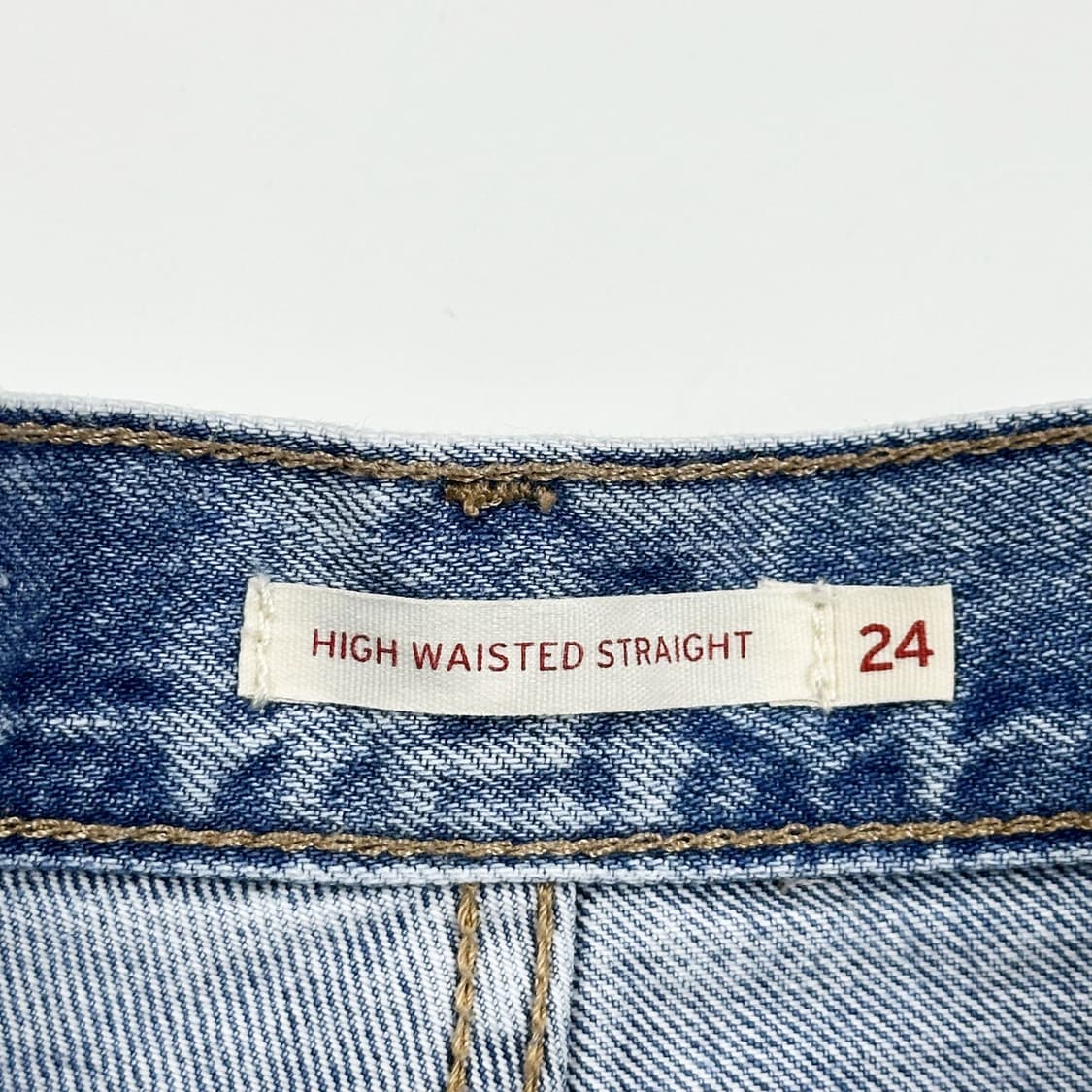 리바이스 오리지널 하이웨스트 데님팬츠 (24인치 여성추천) 상품이미지6