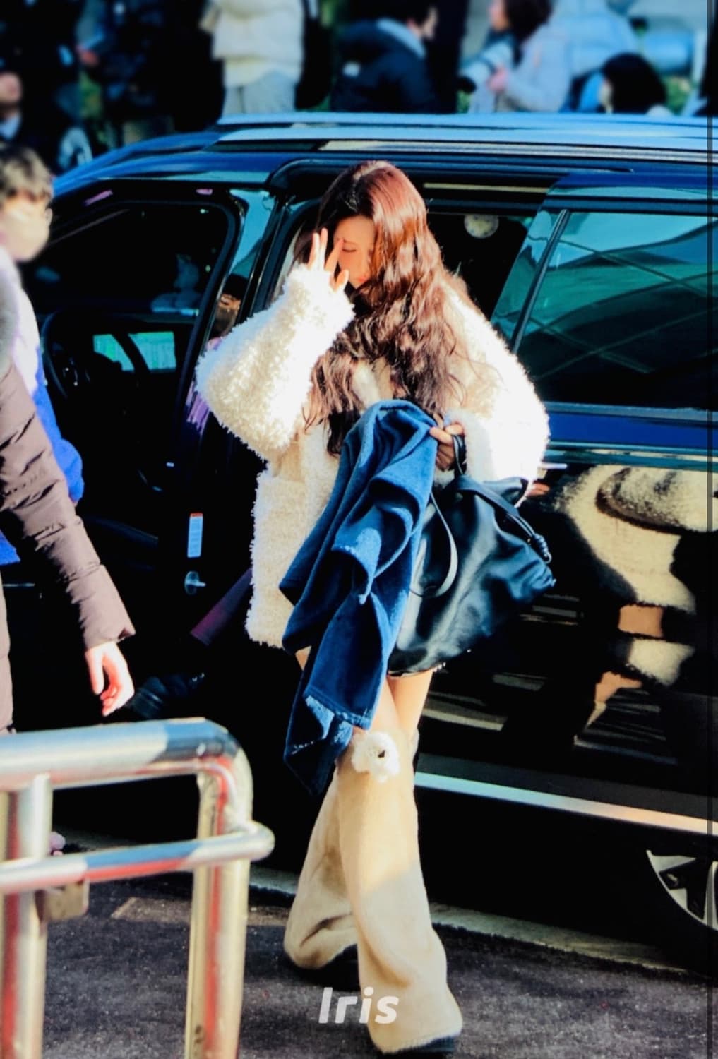 RSC 퍼 니트 더플코트 상품이미지5