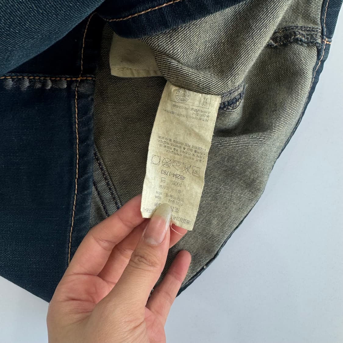 Levis 리바이스 데님 미니 스커트  상품이미지5