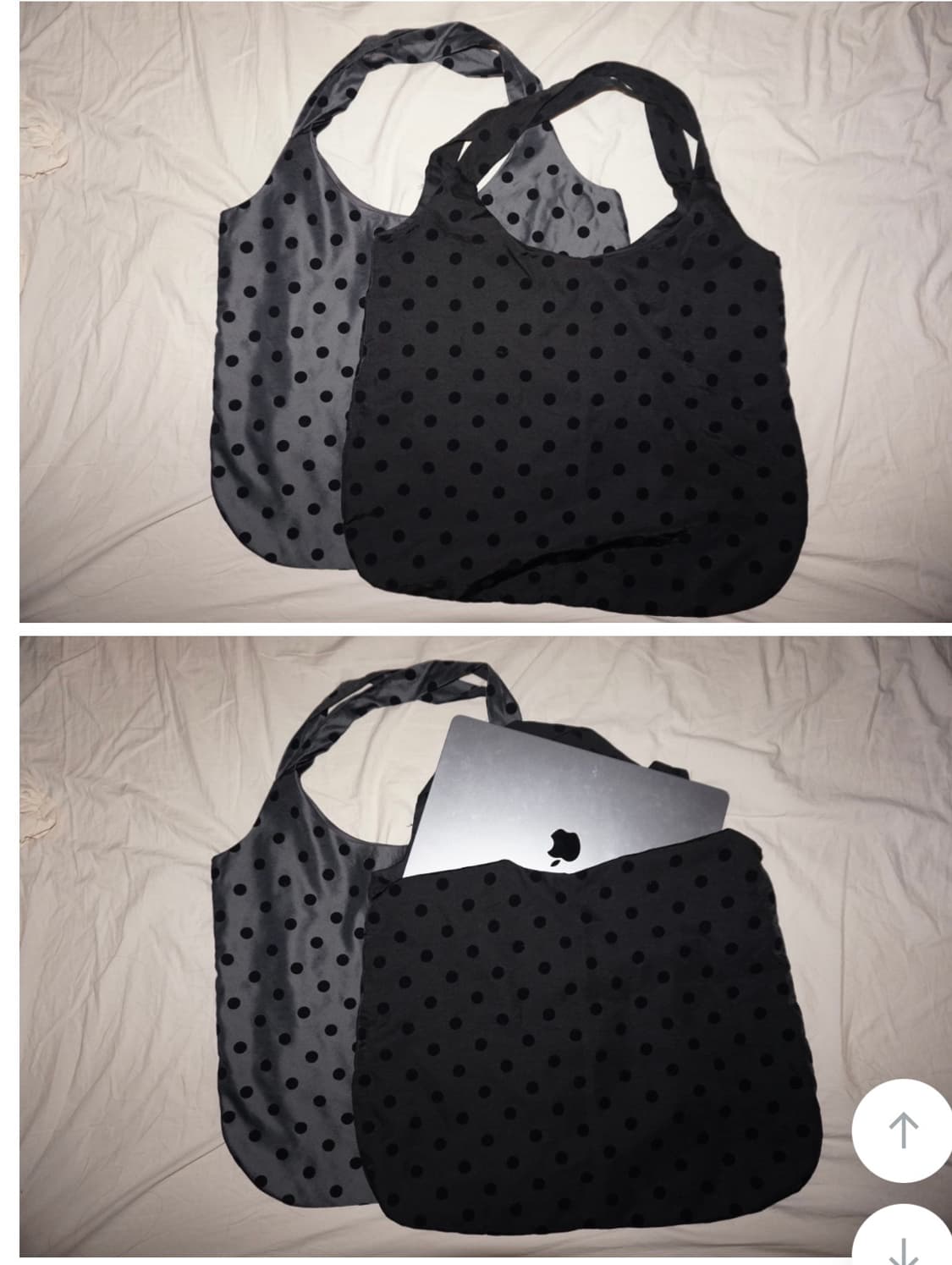 포티 도트 땡땡이 보부상 숄더백 상품이미지7
