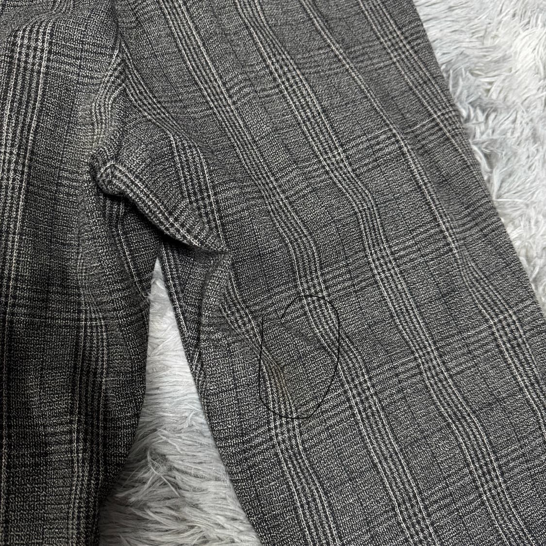 남성 체크 정장세트 95 M 사이즈 상품이미지6