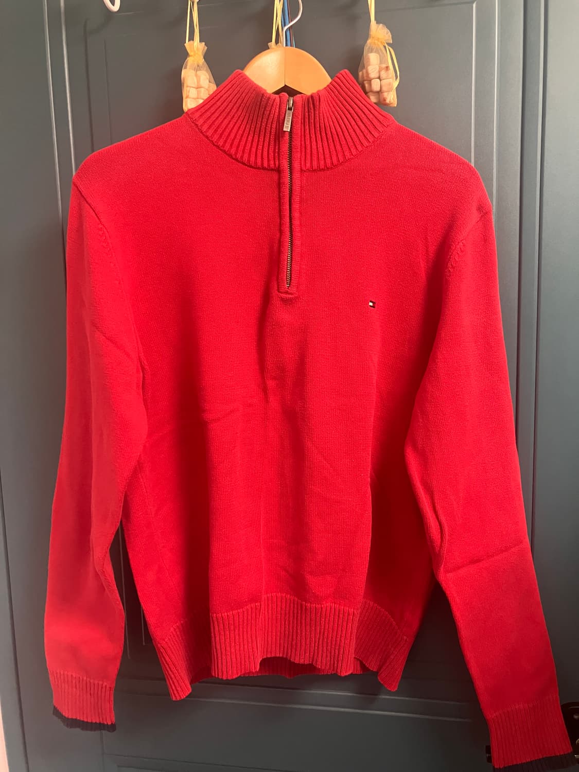 타미힐피거 니트 반집업 상품이미지2