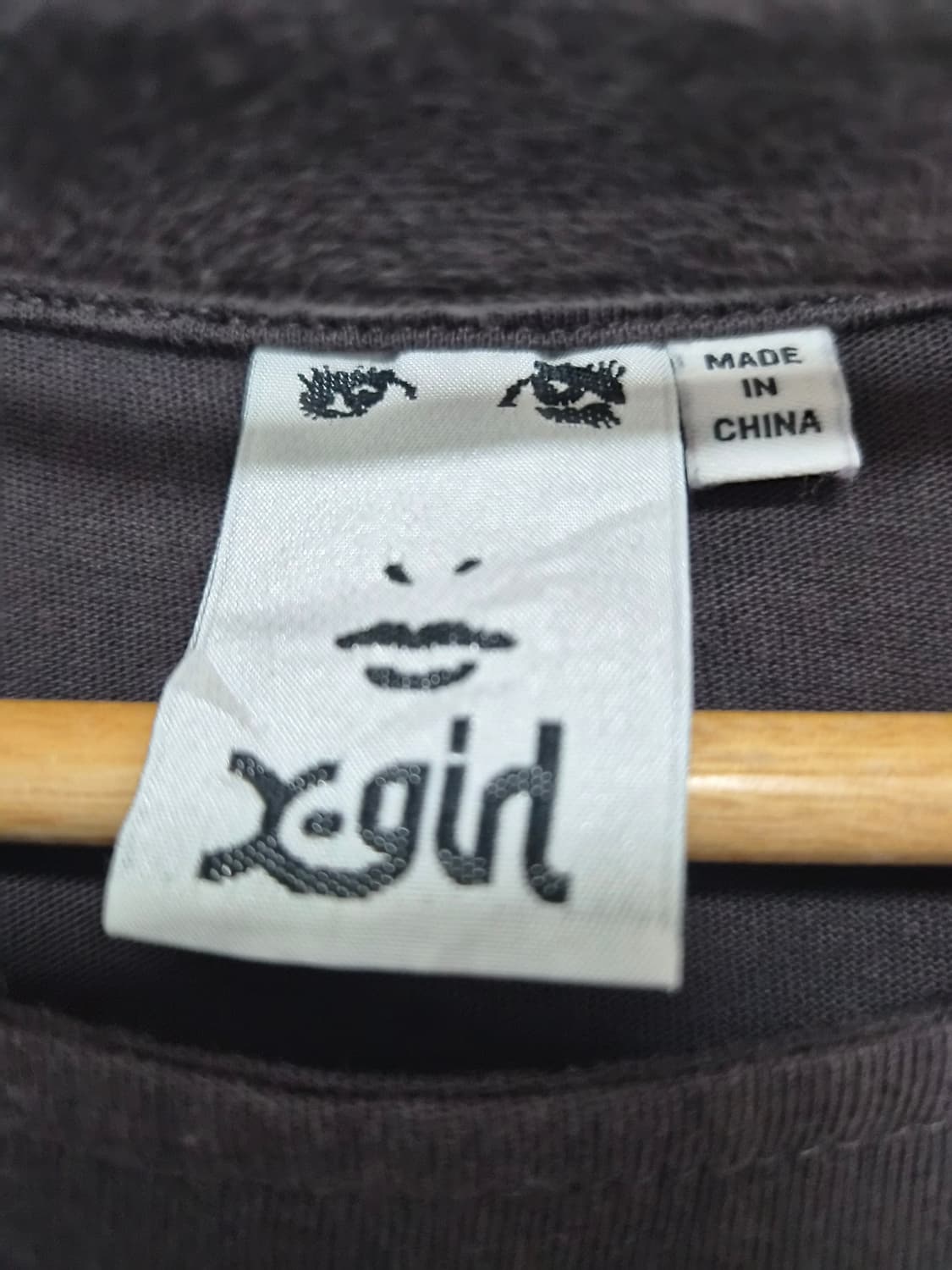 엑스걸Xgirl 로고 Y2K티셔츠 S사이즈 - T168 상품이미지4