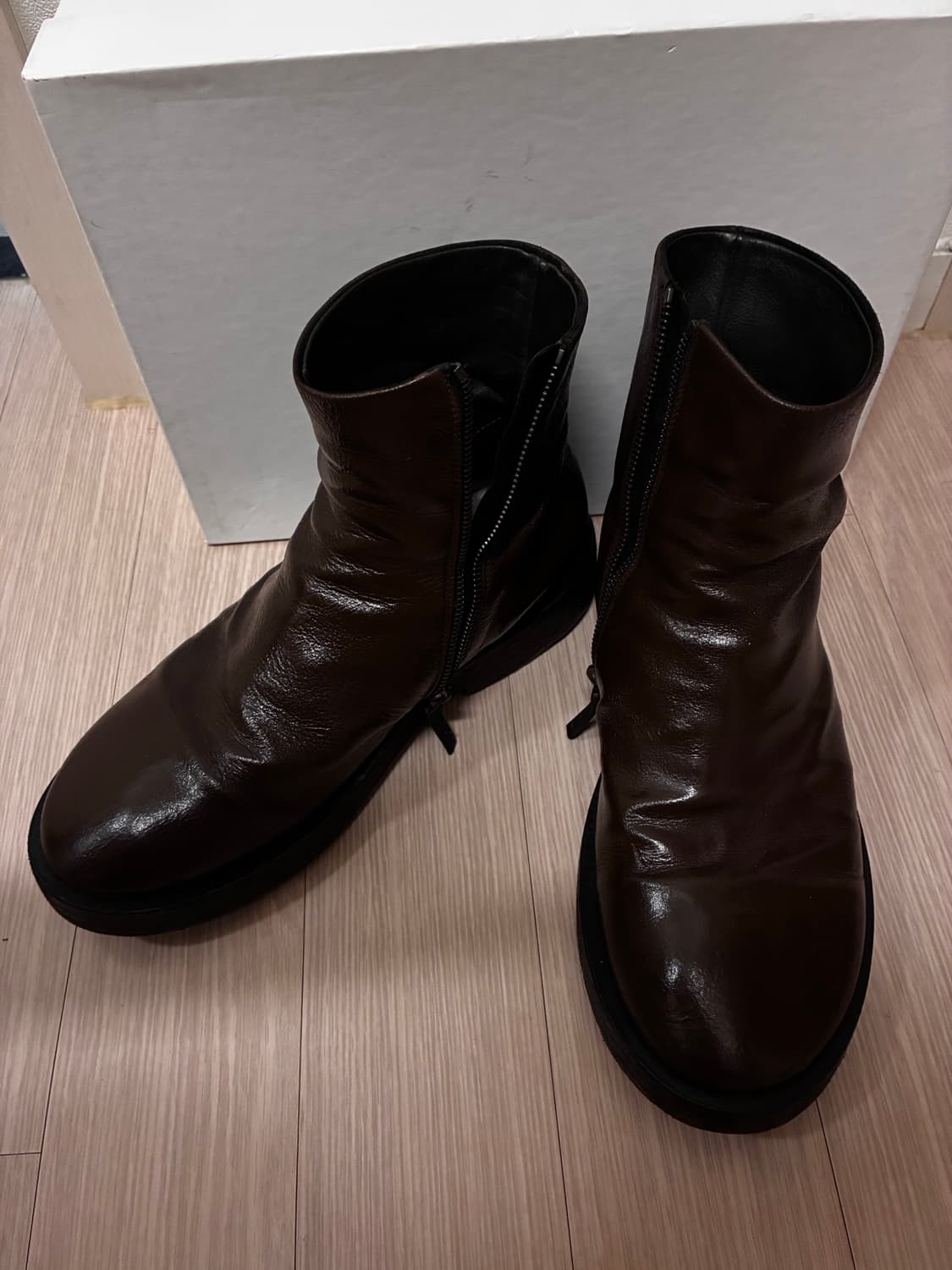 마르셀 사이드 집 부츠 브라운 40 상품이미지1