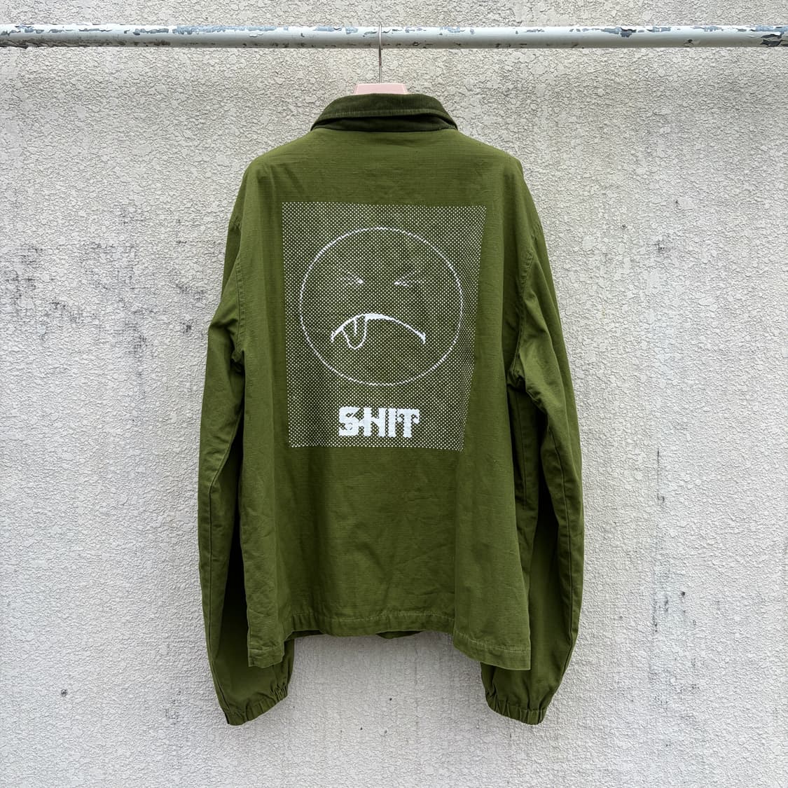 퍼킹어썸 코튼 립스탑 코치 자켓(L) 상품이미지1