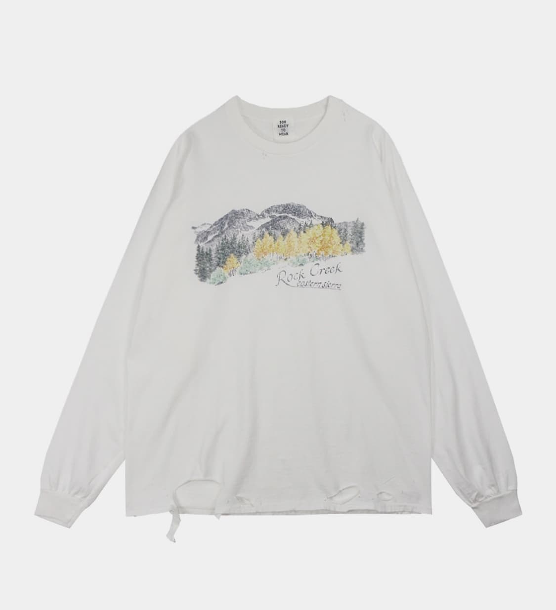 Regular LS T Shirts / White [3] 상품이미지1