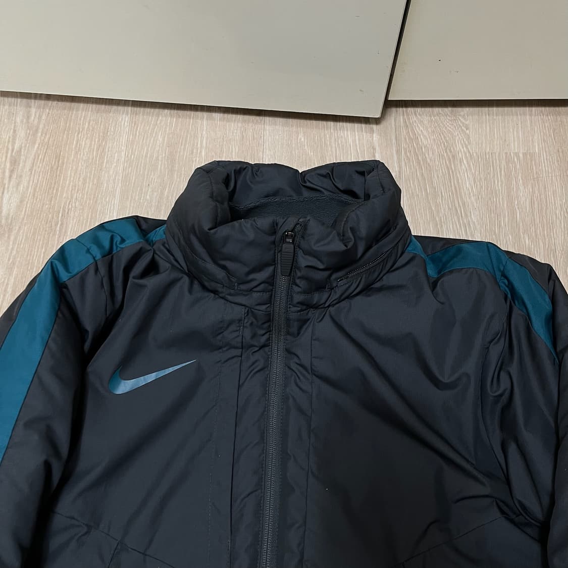 나이키 남성 스톰핏 풋볼 벤치코트 롱패딩 M/95  상품이미지2