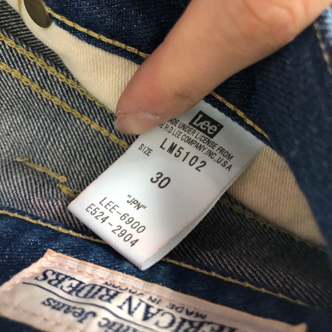 LEE 재팬 부츠컷 데님팬츠 상품이미지8