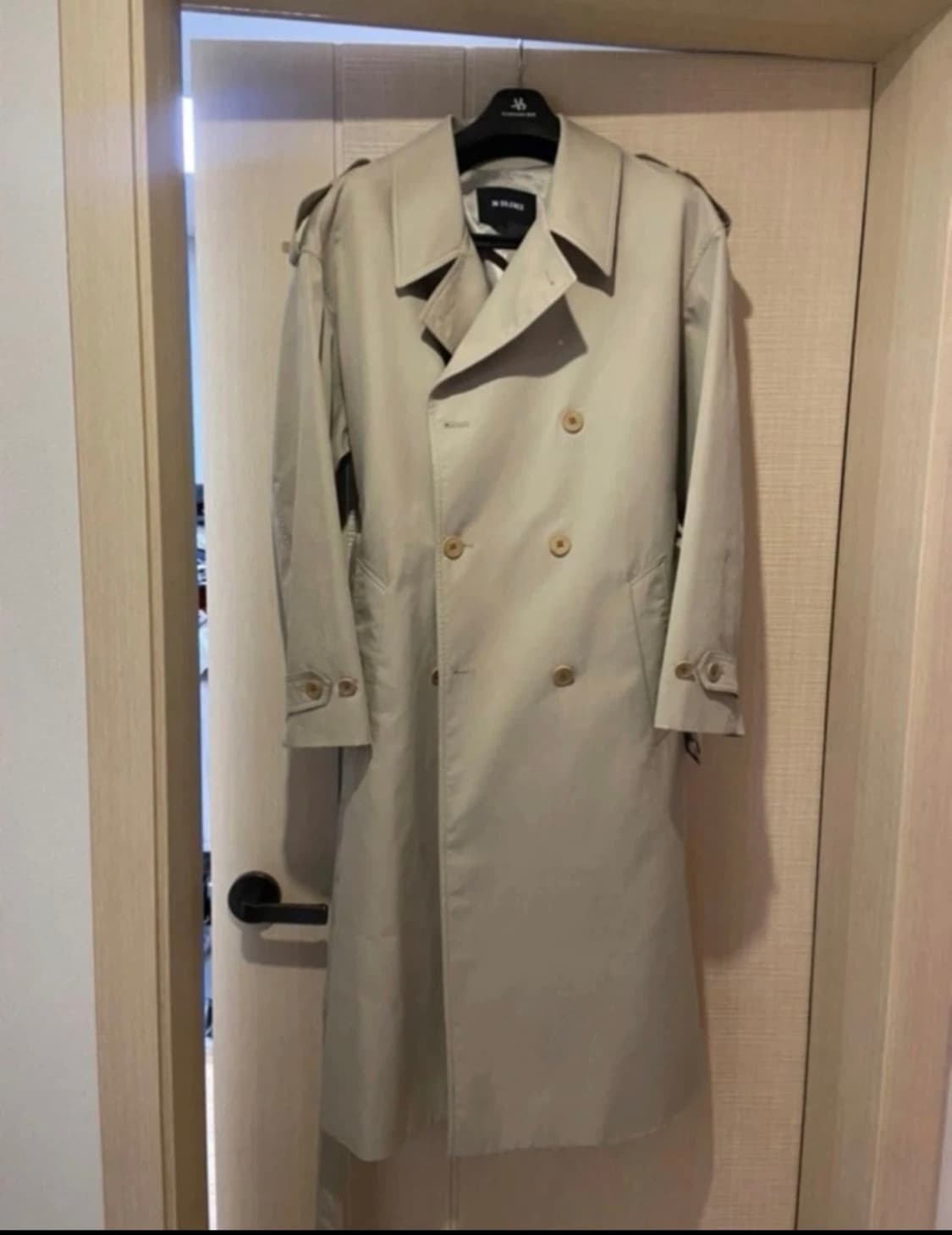 인사일런스 트렌치 크림m사이즈 상품이미지1