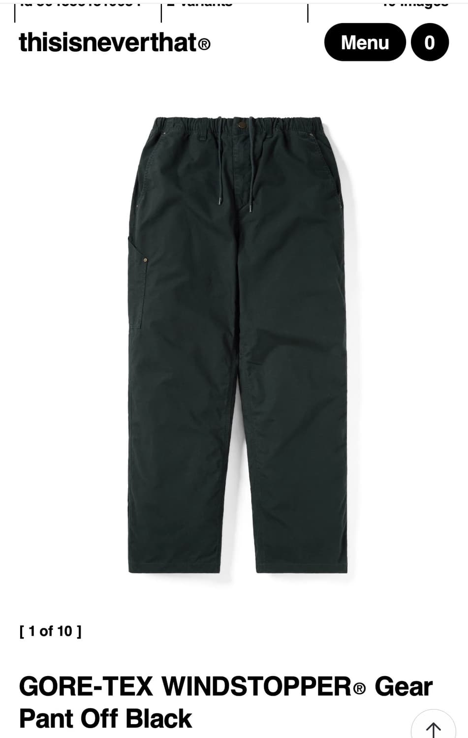 this is never that gore tex windstopper 상품이미지3