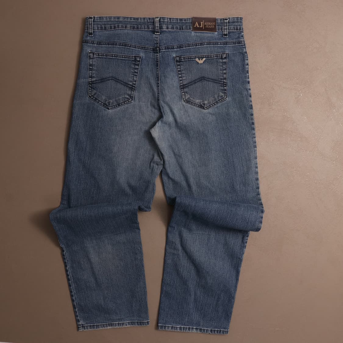 아르마니 진스 메탈 로고 워싱 데님팬츠 A1630 상품이미지6
