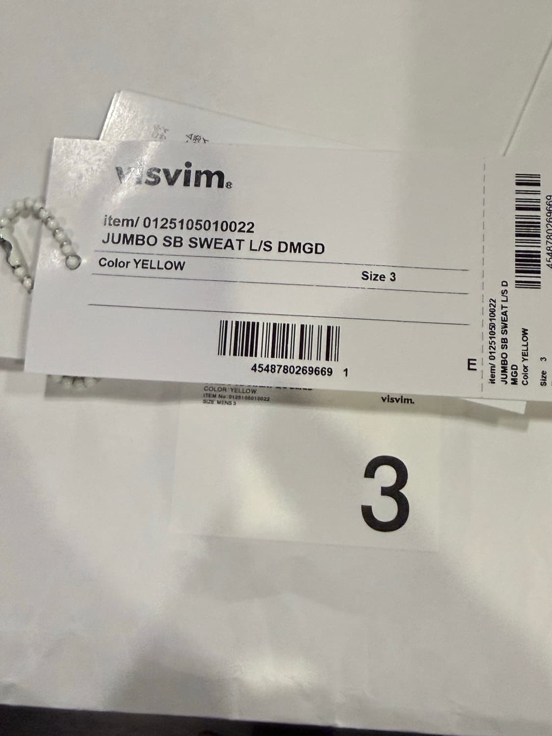 [3] 비즈빔 점보 sb 스웻 dmgd 25ss 상품이미지2