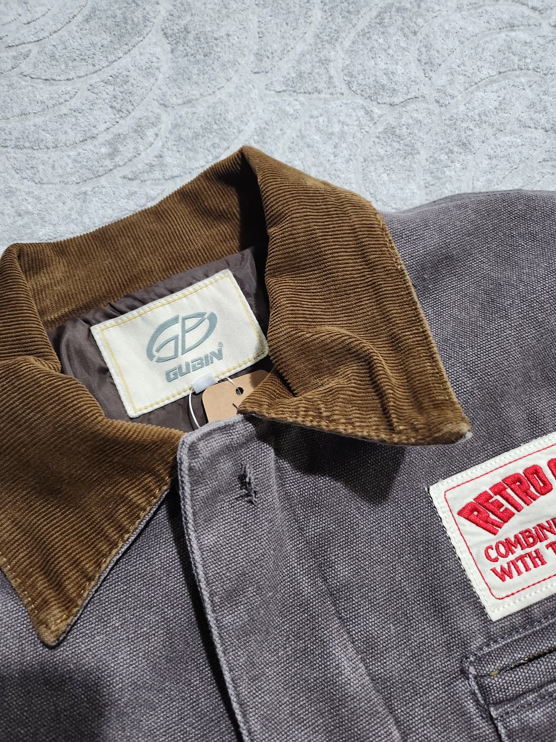 구빈(GUBIN) 레트로 워크 자켓 M 상품이미지4