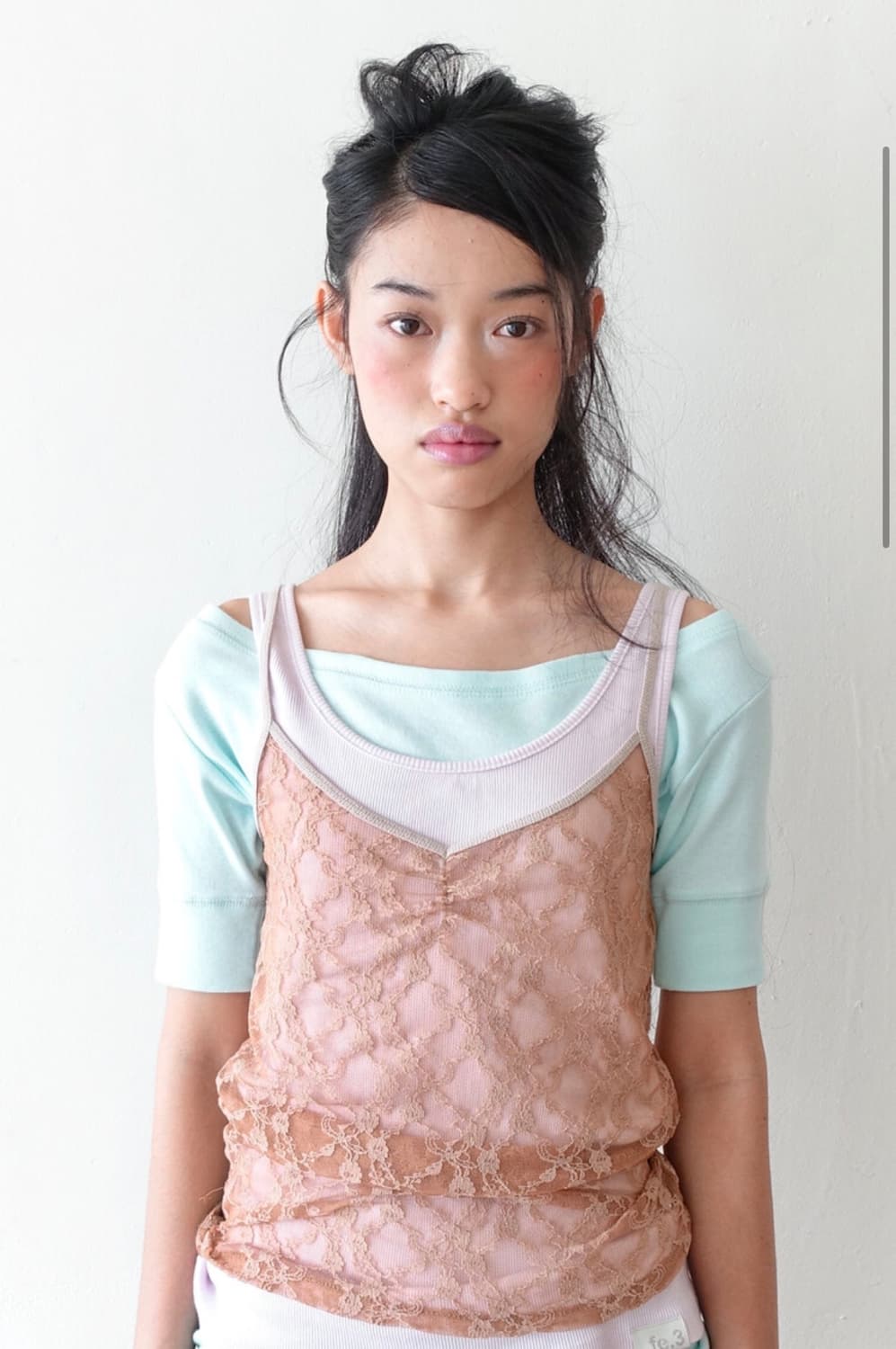[fe.3] lace sleeveless (nude) 상품이미지2
