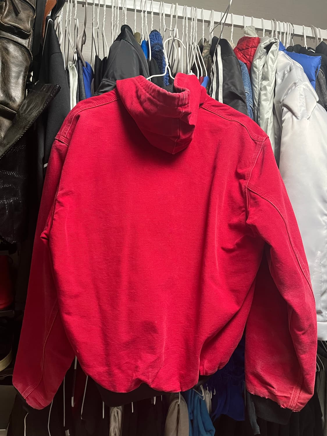 칼하트 액티브 자켓 레드 상품이미지2