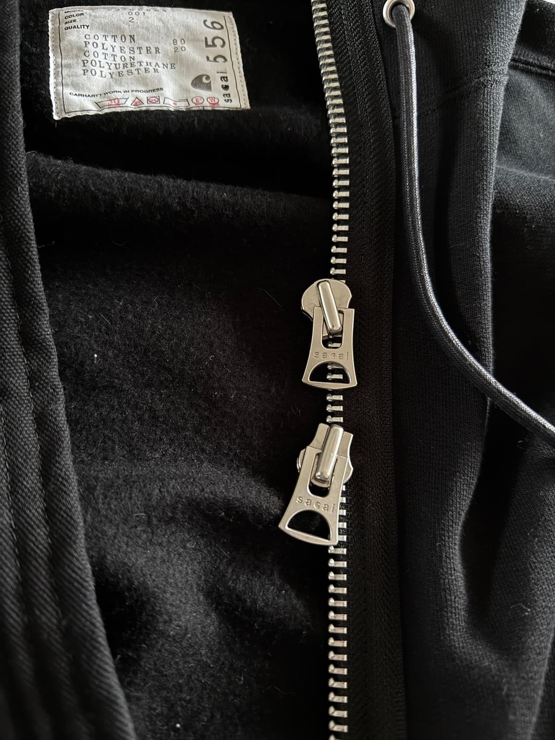 Sacai hood zipup 상품이미지3