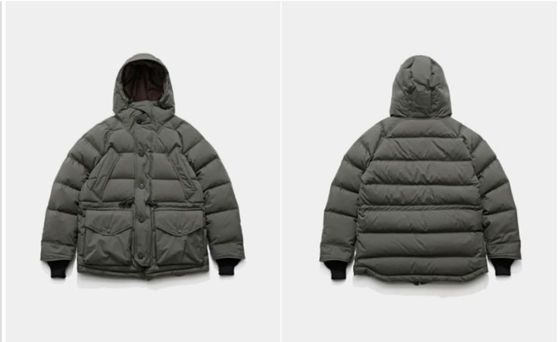 이스트로그 / raf패딩 올리브 /M 사이즈 상품이미지8