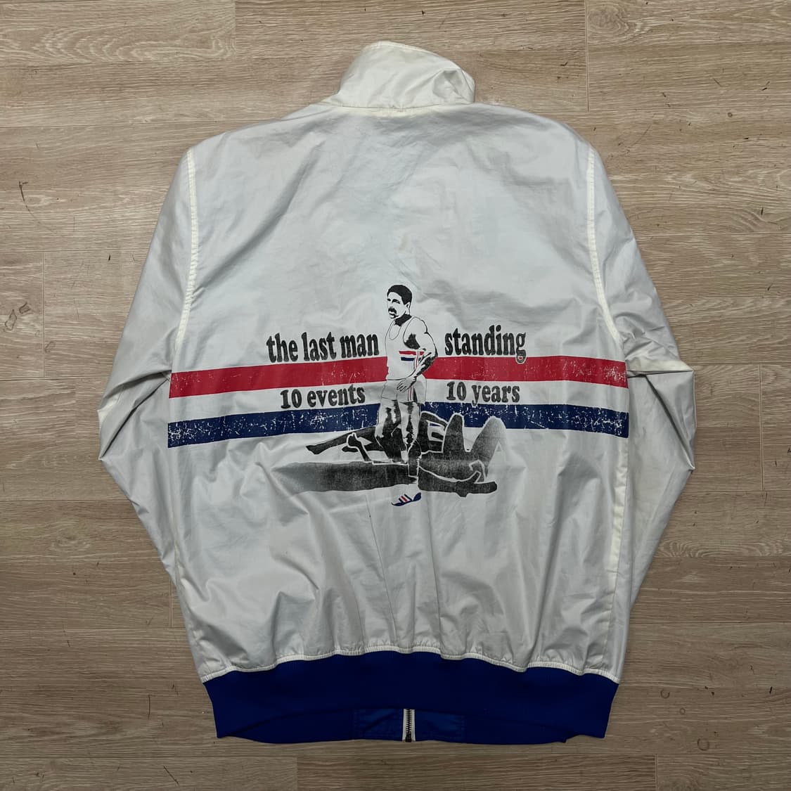 아디다스 데일리 톰슨 리버시블 바람막이 자켓 [블루/화이트] XL/105 상품이미지3