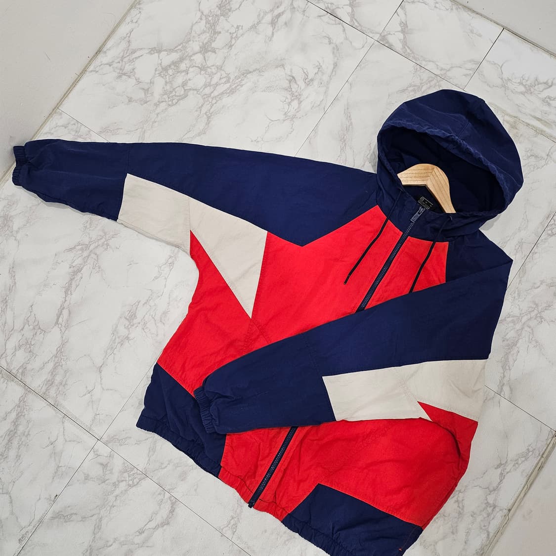 나이키 헤리티지 건담 배색 바람막이XL 상품이미지3