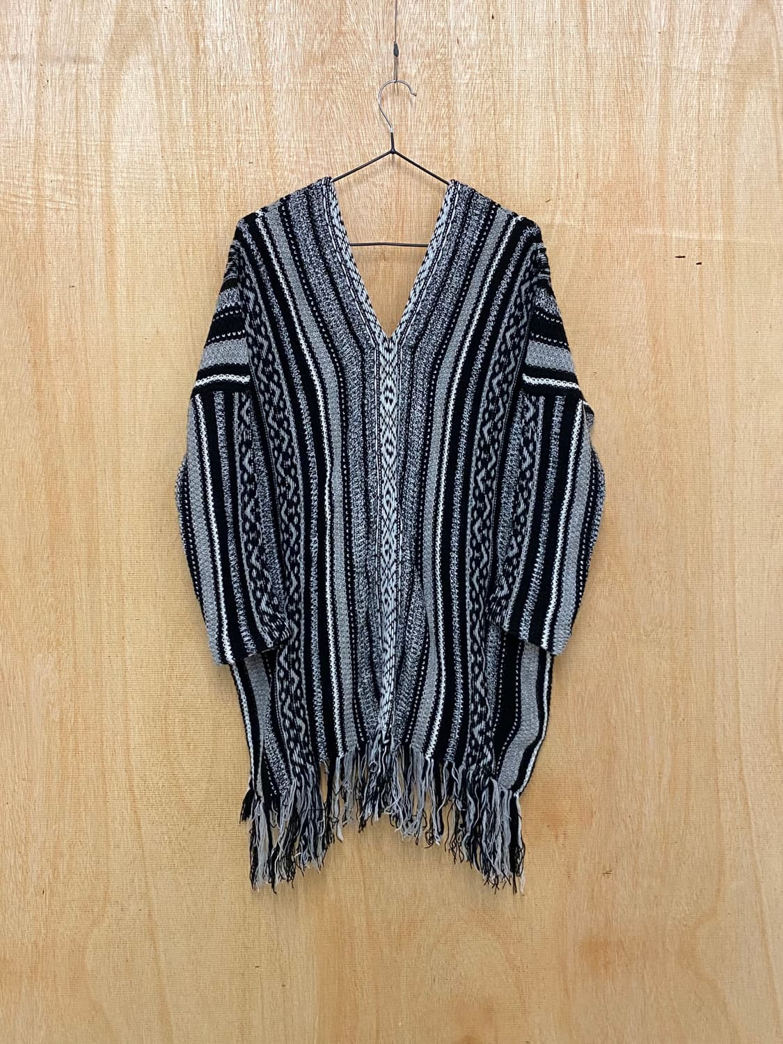 JOURNAL STANDARD fringe poncho 니트 프린지 판쵸 상품이미지2