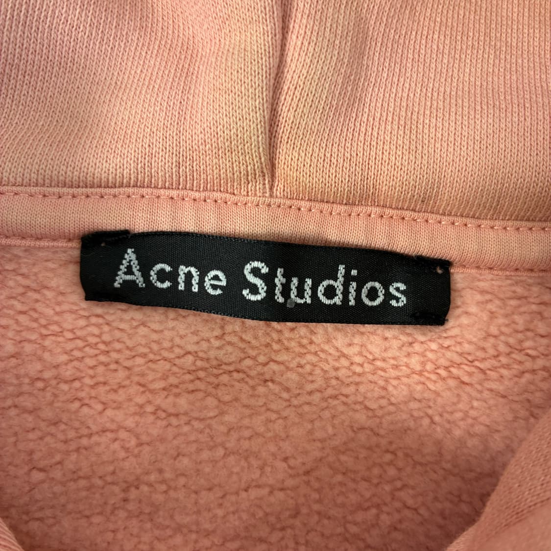 Acne studios  아크네 스튜디오 페리스 페이스 코랄 후드티 상품이미지4