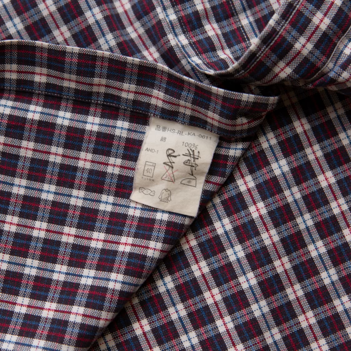 90s 폴로 랄프로렌 체크 빅셔츠 상품이미지5