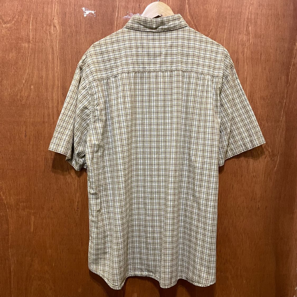 (XL) Woolrich 울리치 체크 반팔 셔츠 상품이미지5