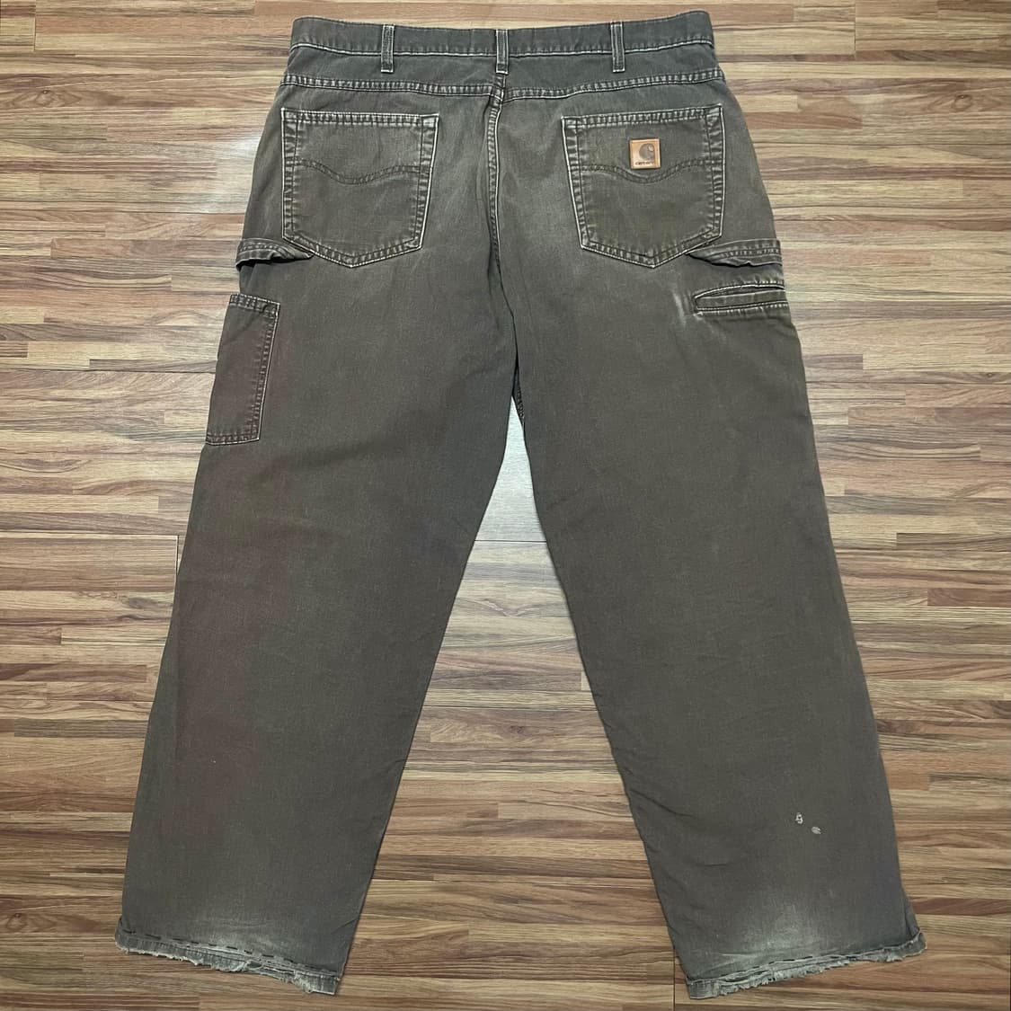 칼하트 싱글니 카펜터 디스 워크팬츠 다크브라운 dkb 38 상품이미지3