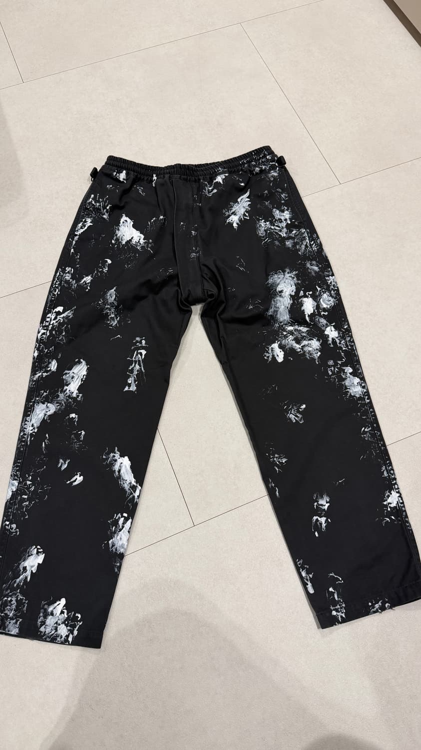 바우와우 페인팅 팬츠 XL 상품이미지1