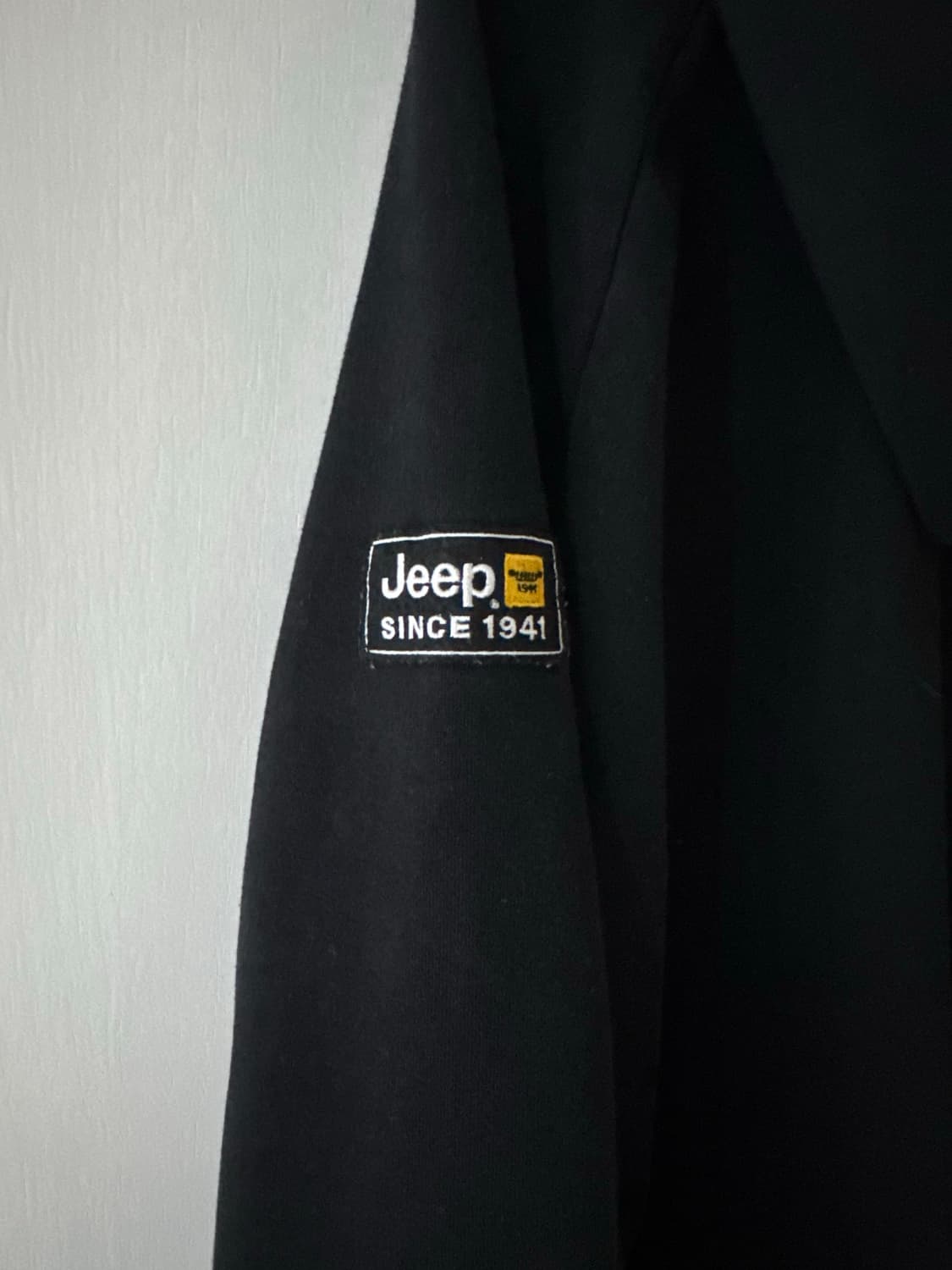 지프 옐로우 로고 후드집업 상품이미지7