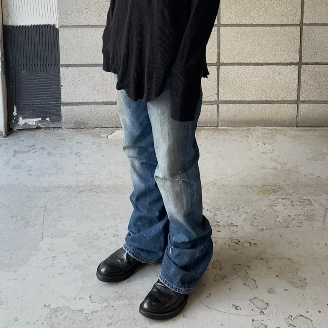 디젤 플레어 데님 팬츠 상품이미지4