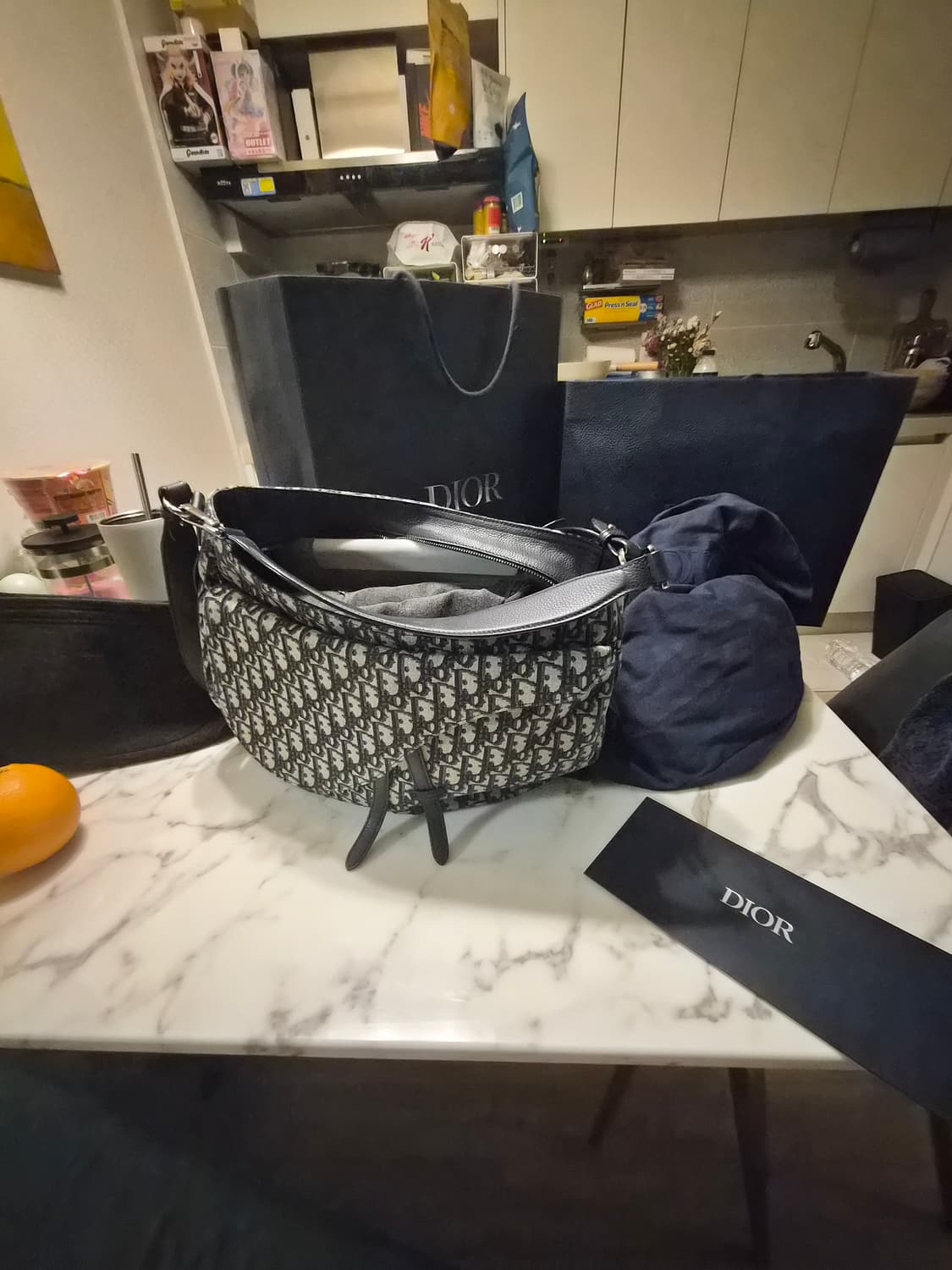 디올 소프트백 라지  상품이미지1