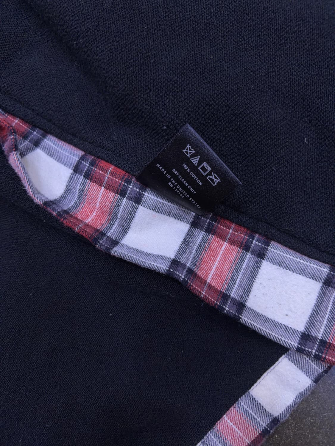 피어오브갓 3rd 체크 포켓 2way 후드집업 자켓 M 상품이미지10