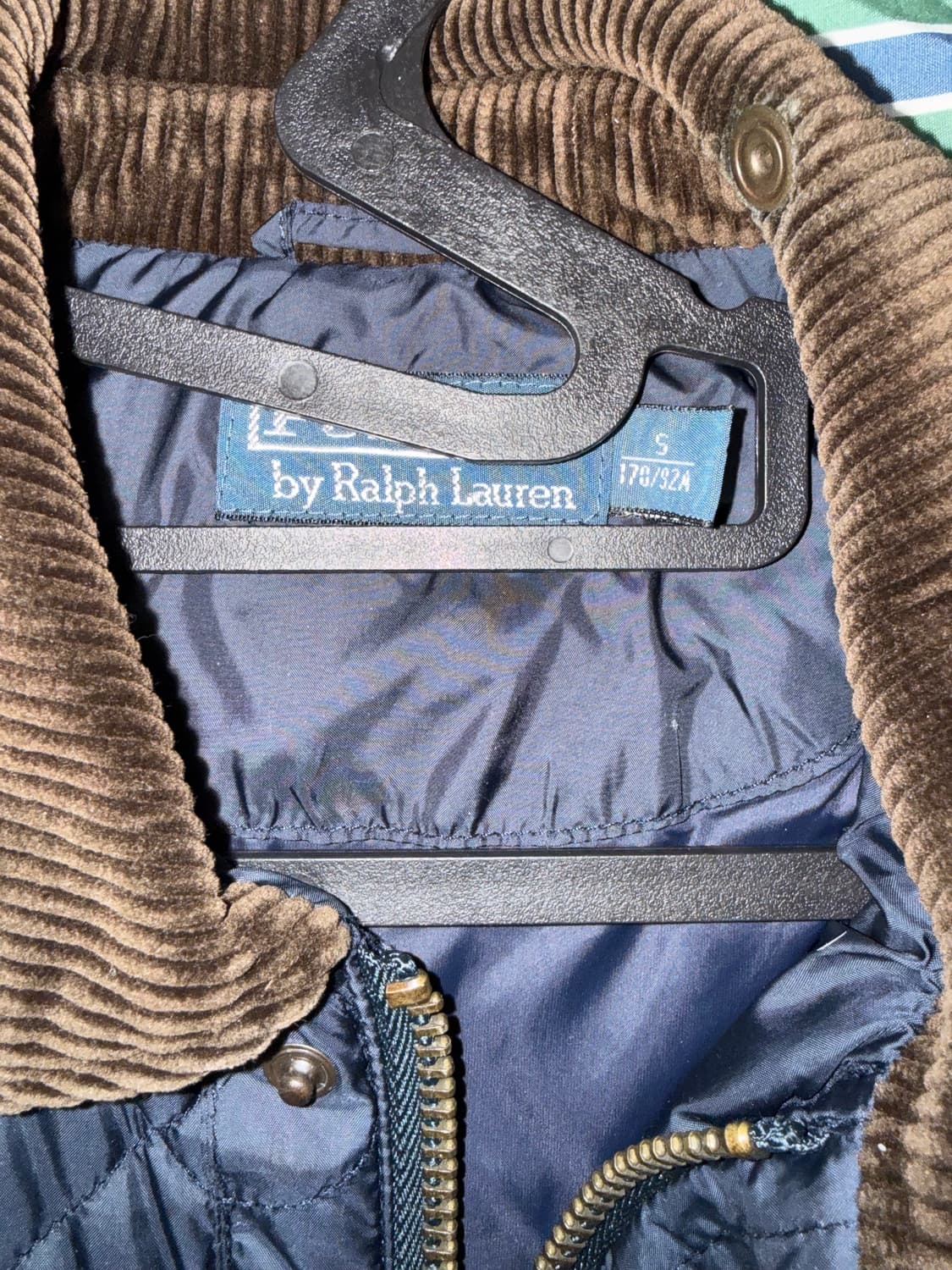 폴로 랄프로렌 코듀로이 퀄팅 자켓 S 상품이미지3