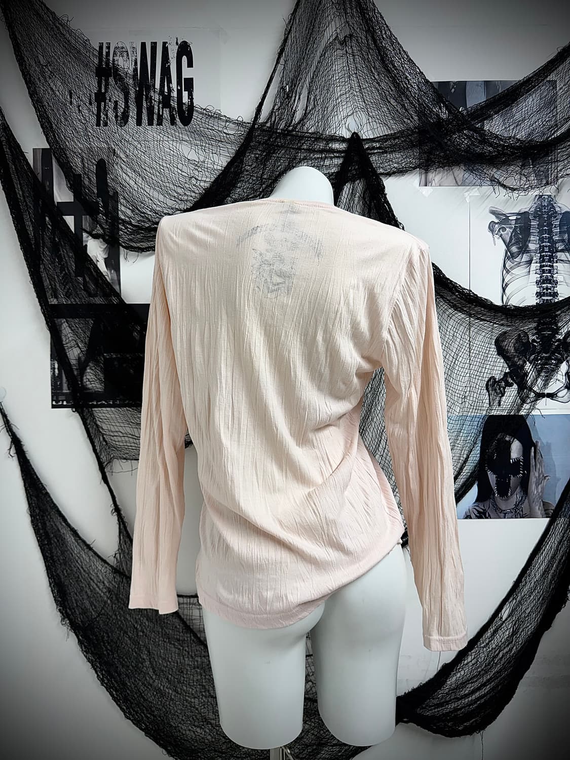 Grunge mood printing longsleeve 상품이미지3