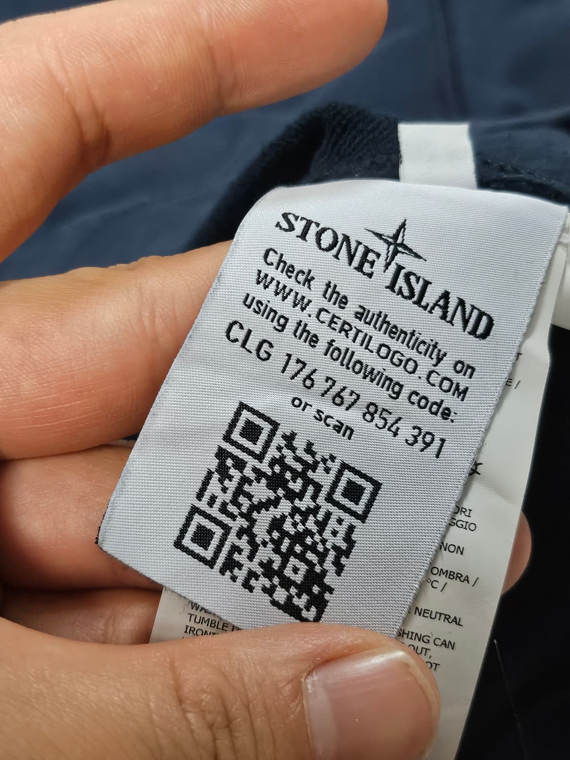 스톤아일랜드 맨투맨 네이비 L 상품이미지5